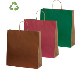 Recycelte Papiertasche groß